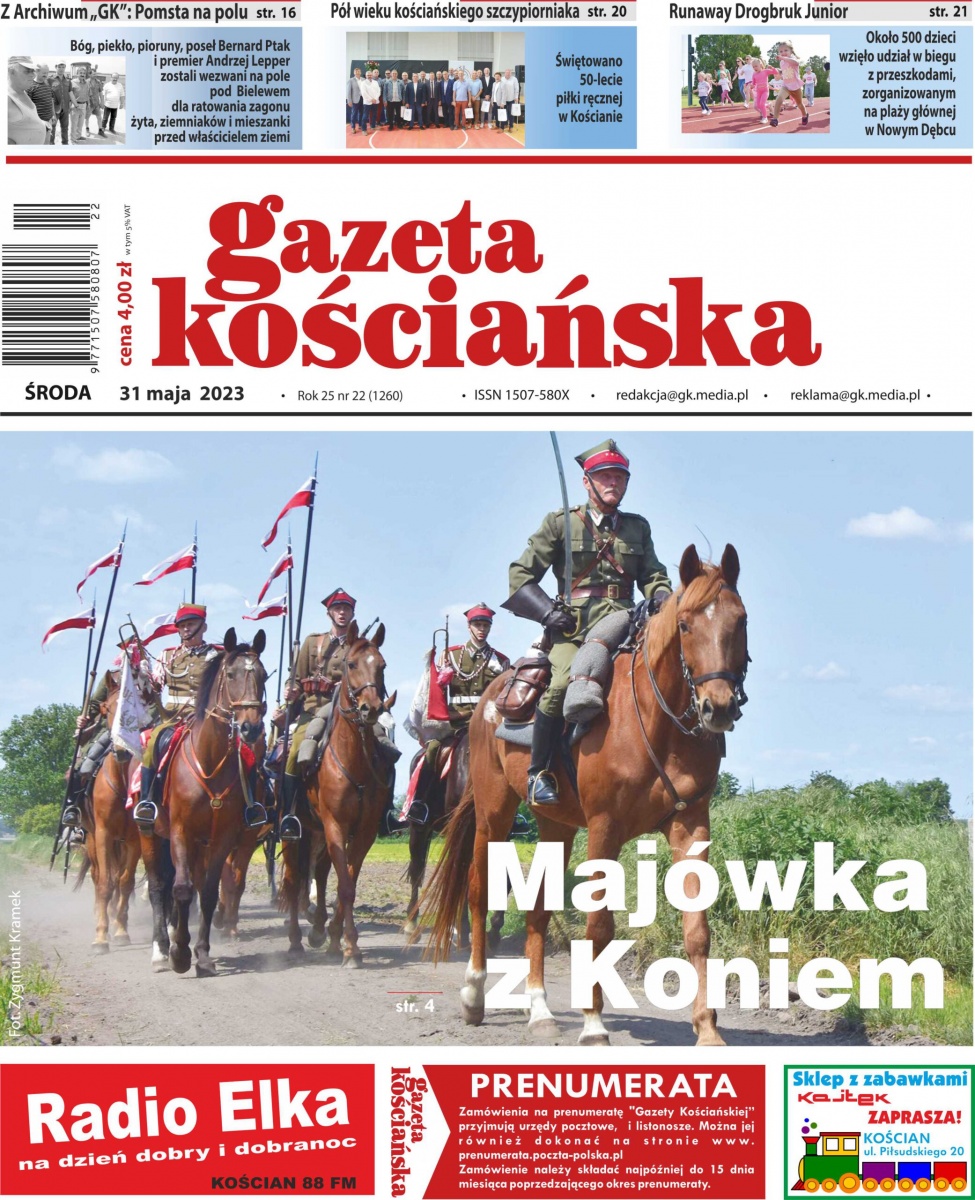Najnowszy numer Gazety Kościańskiej!