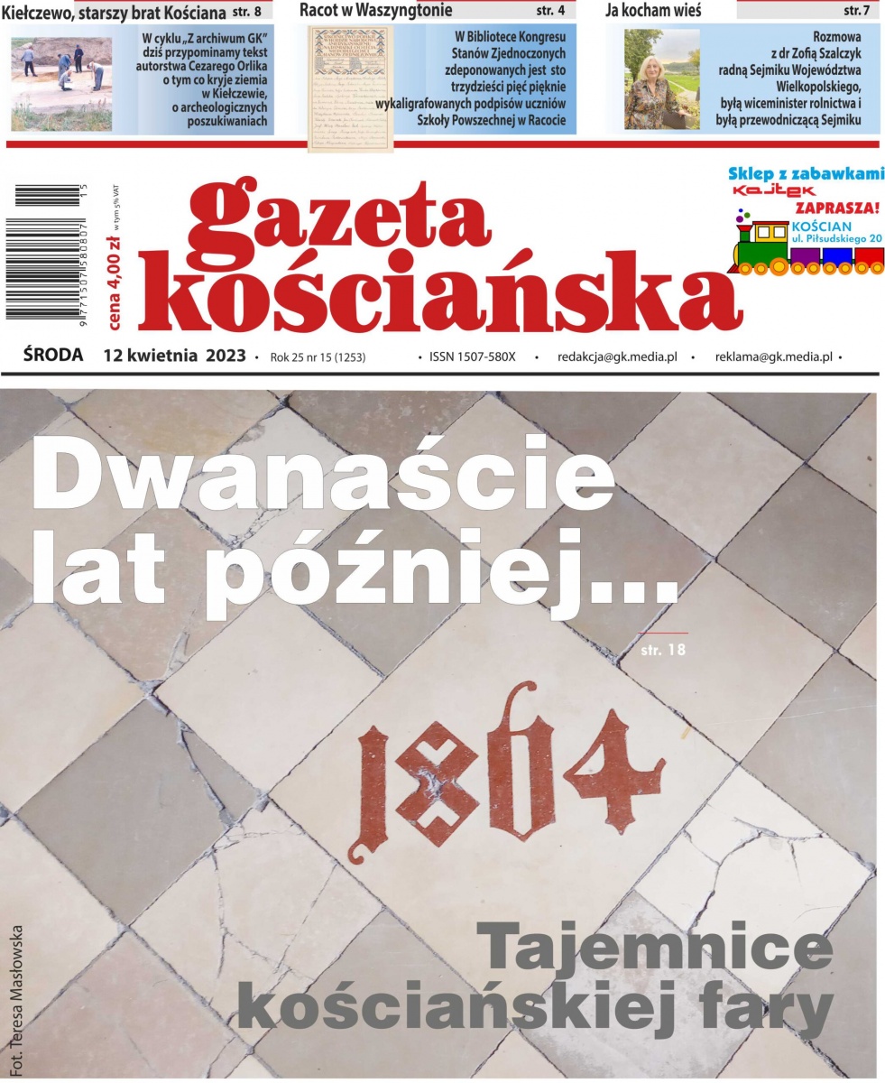 Najnowszy numer Gazety Kościańskiej!