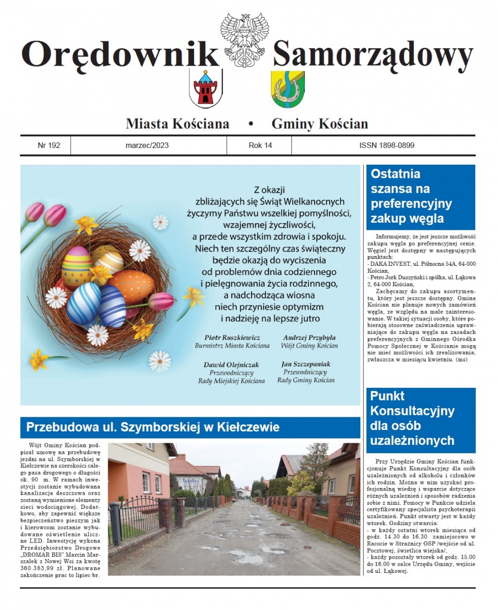 Orędownik Samorządowy - Kościan i gmina Kościan