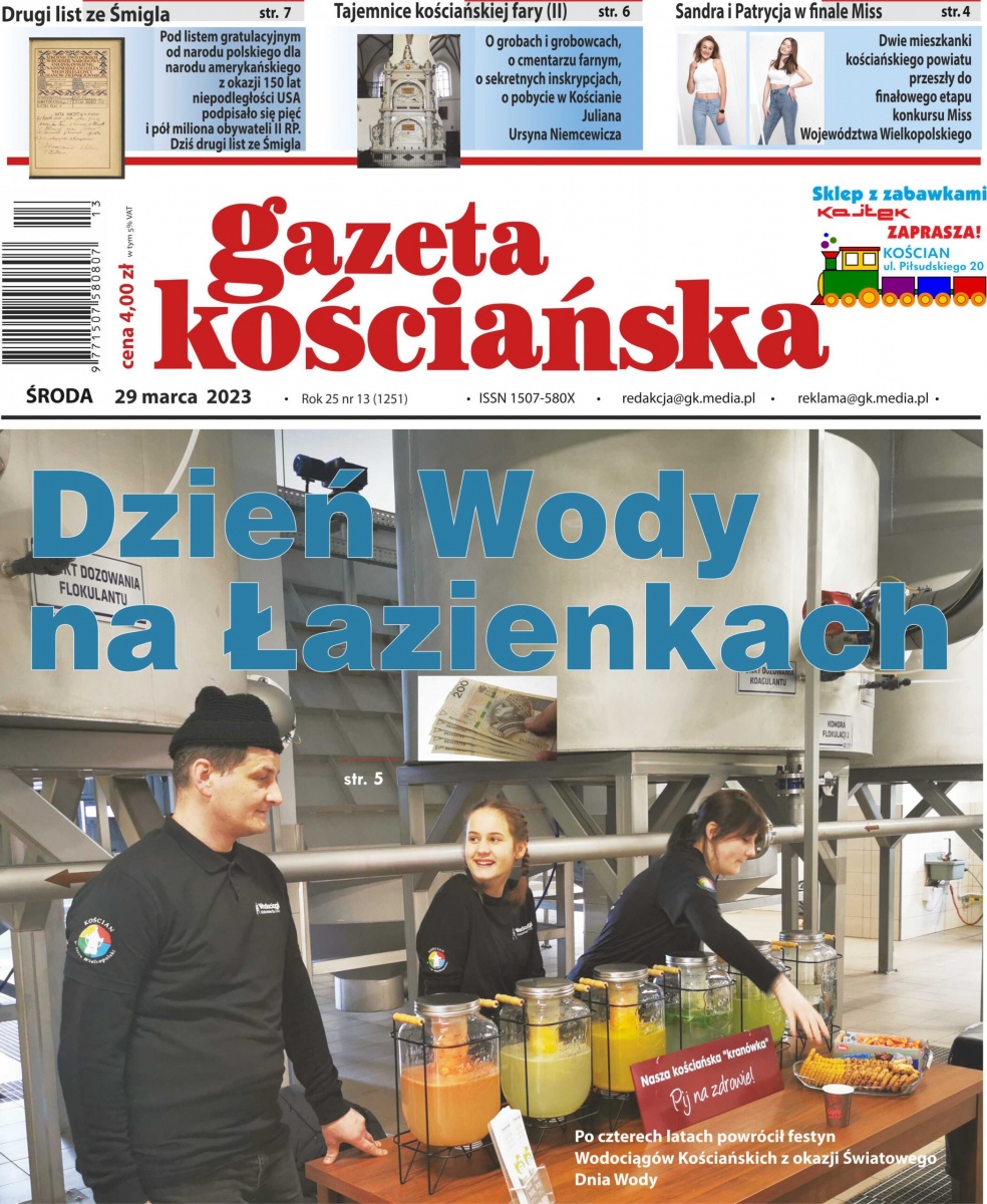 Najnowszy numer Gazety Kościańskiej!