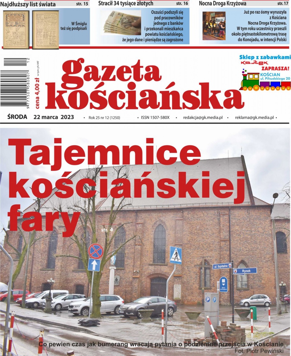 Najnowszy numer Gazety Kościańskiej!