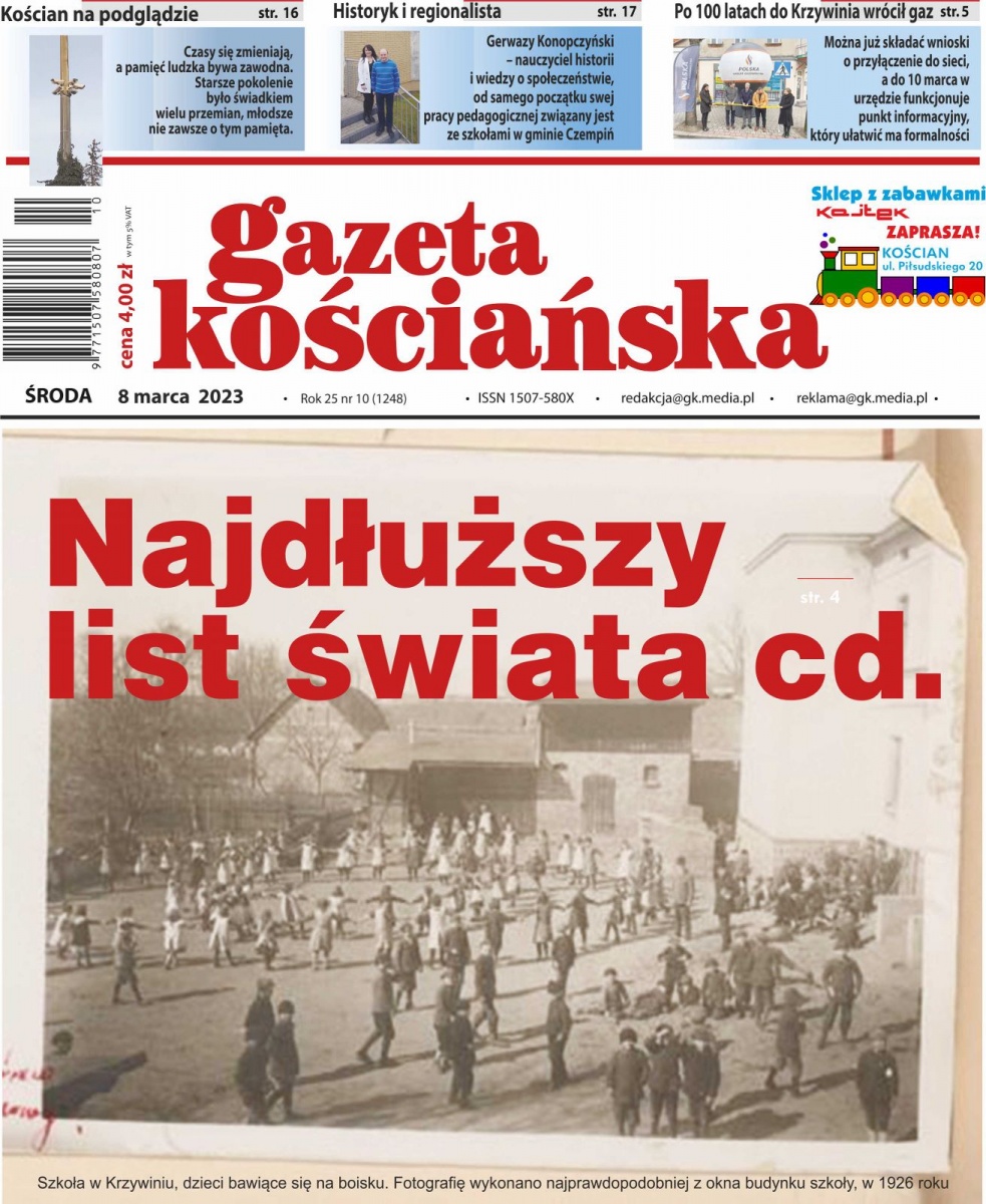 Najnowszy numer Gazety Kościańskiej!