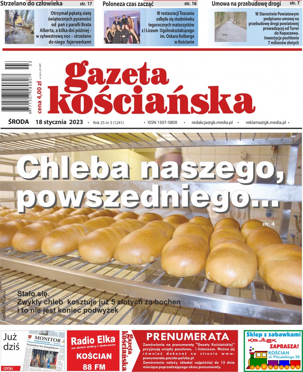 Najnowszy numer Gazety Kościańskiej!