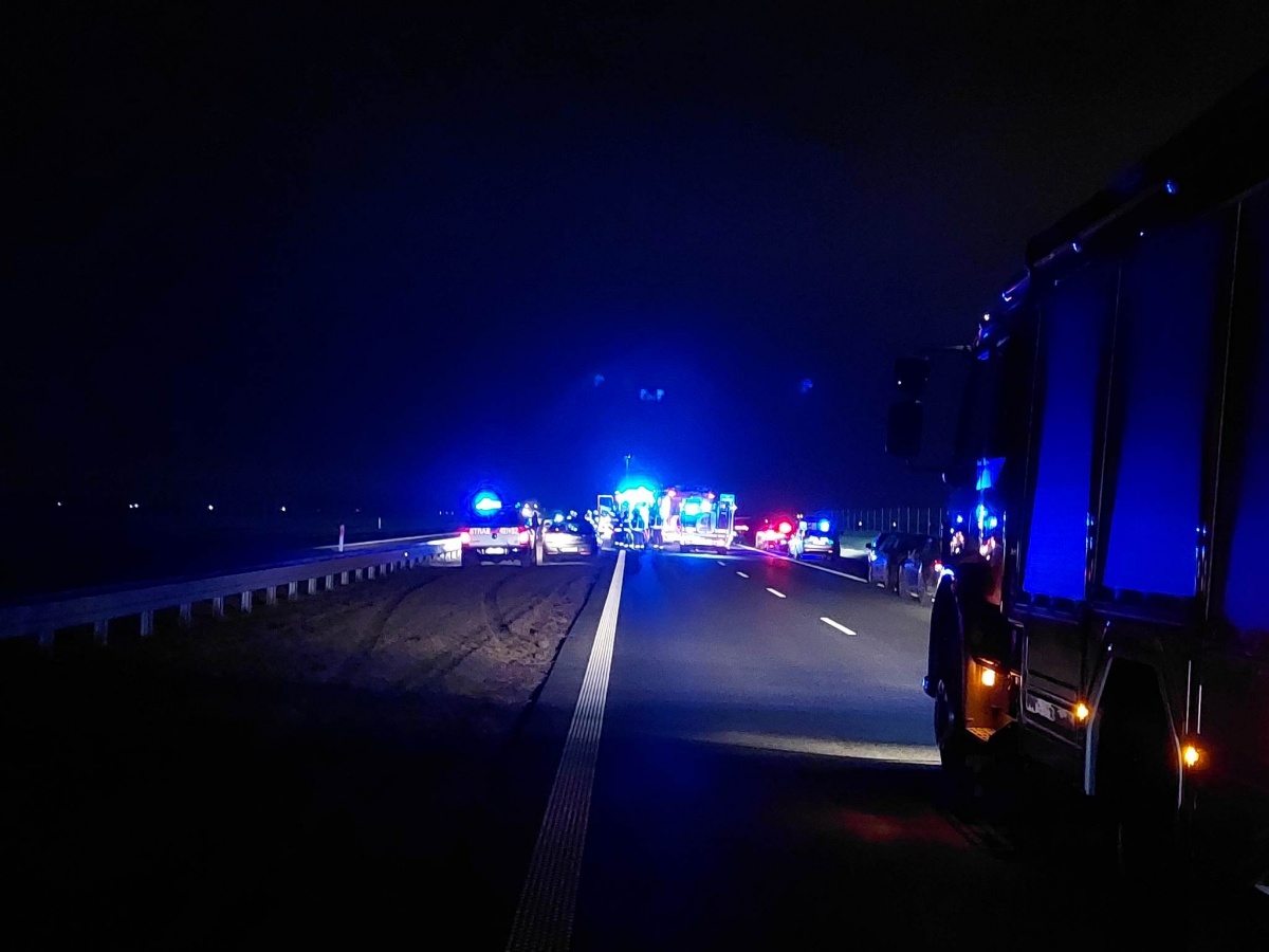 Śmiertelny wypadek na S5!