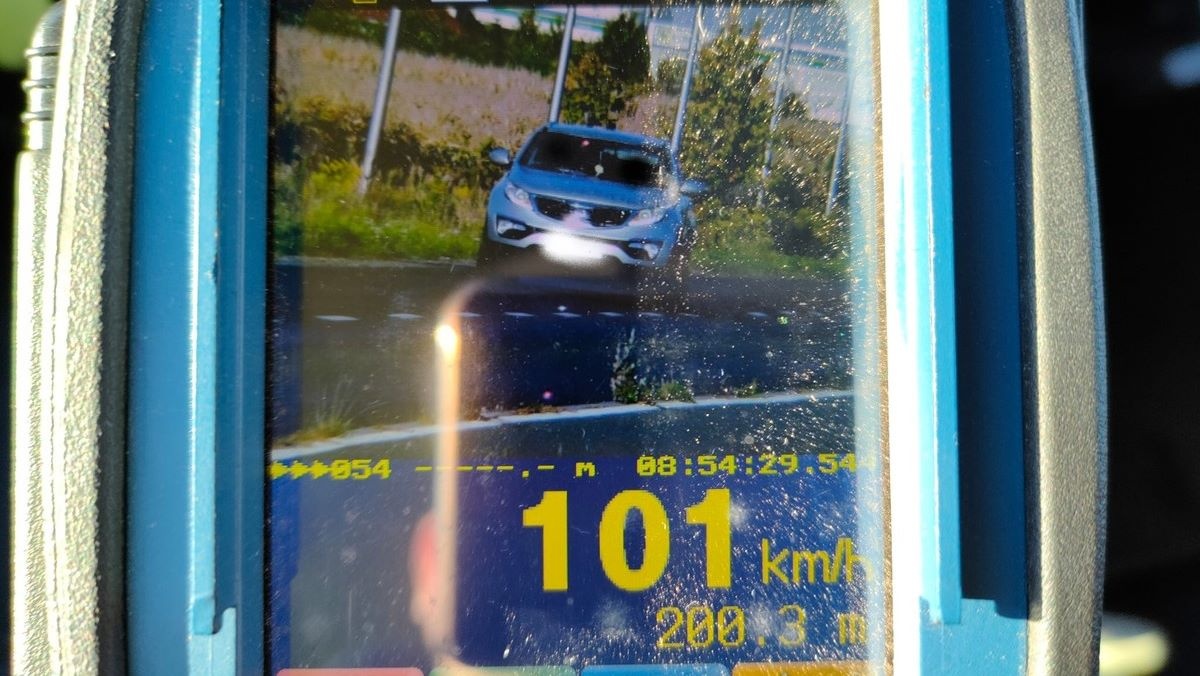 101 km/h w terenie zabudowanym
