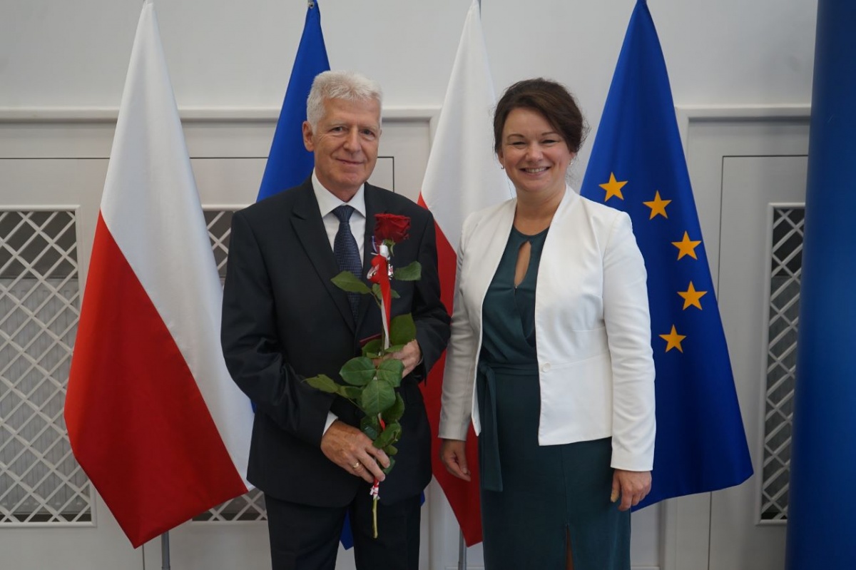 Srebrny Krzyż Zasługi dla Stefana Żurkiewicza