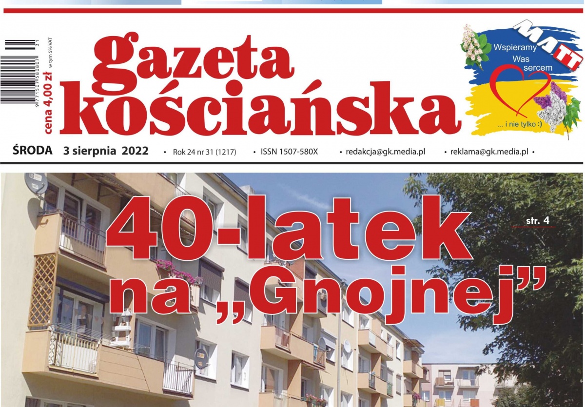 Najnowszy numer Gazety Kościańskiej