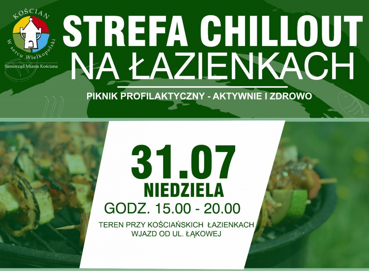 Chillout na łazienkach już 31 lipca!