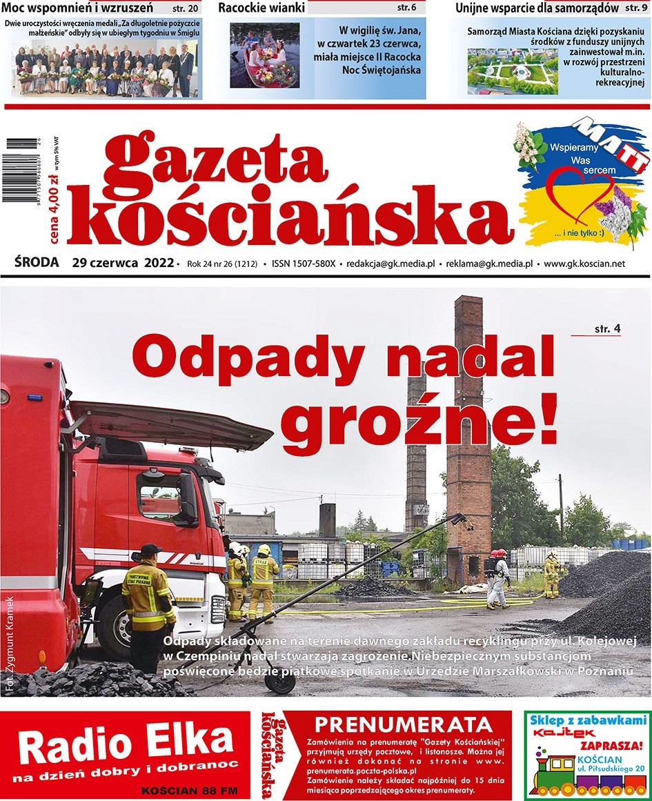 Najnowszy numer Gazety Kościańskiej