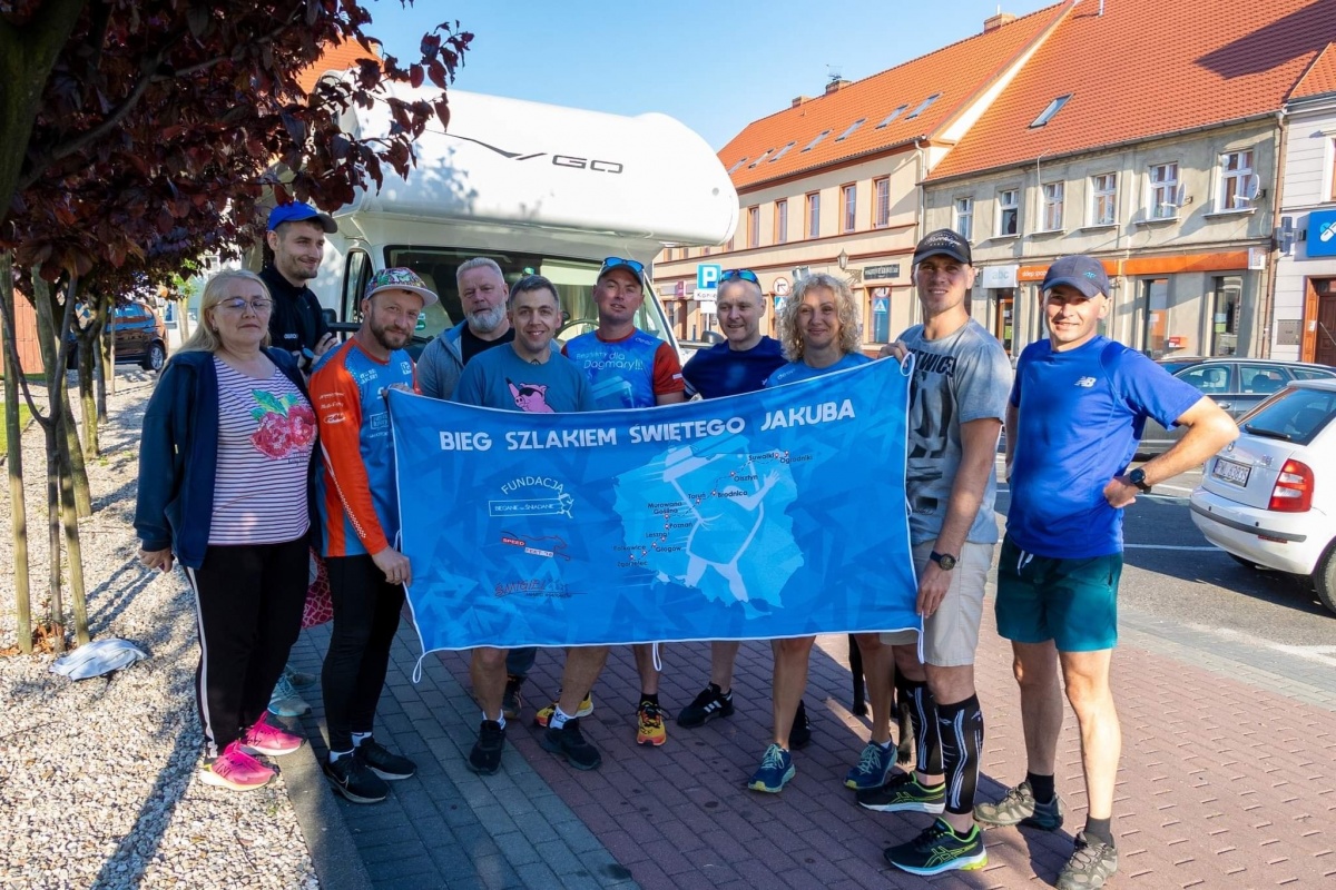 Bieg Szlakiem Świętego Jakuba w szczytnym celu!