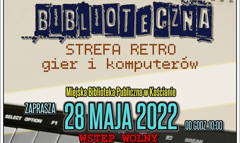 Stare gry i komputery w bibliotece już w sobotę!