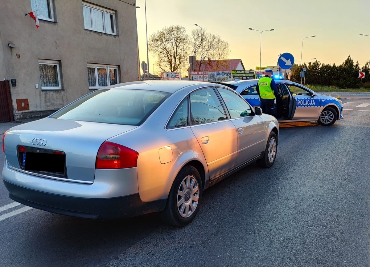 Pościg za kierowcą audi. Miał 2 promile alkoholu!