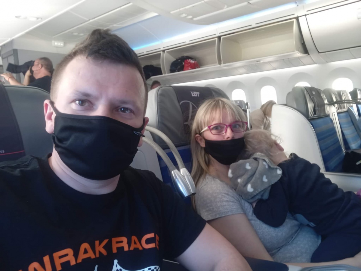 Oskar w drodze po zdrowie i życie!