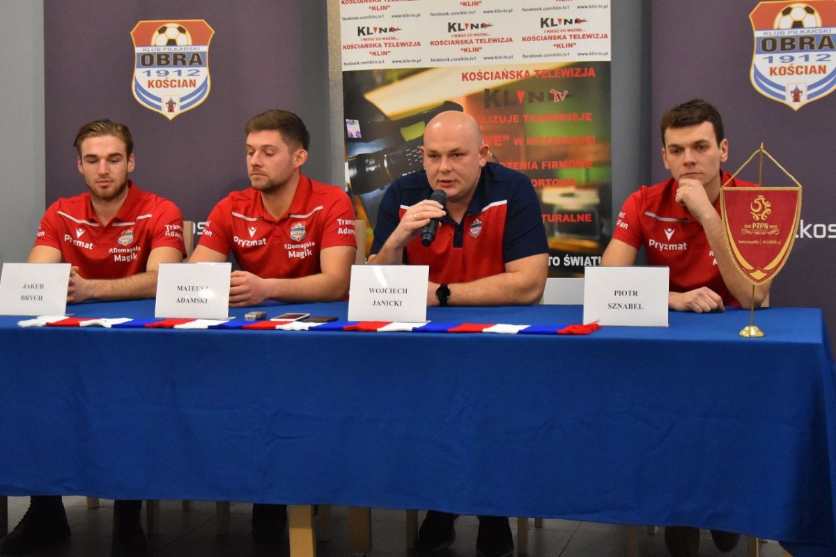 Celem czołowa szóstka! Konferencja Obry przed II rundą.