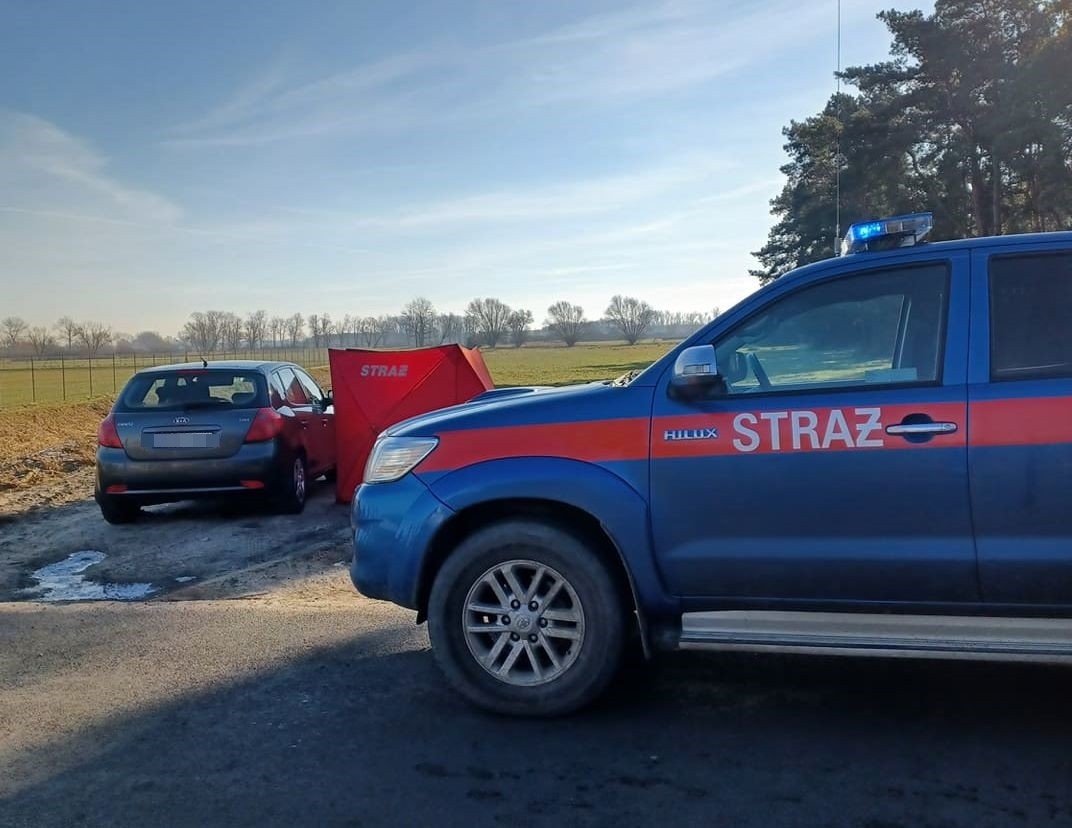 Ciało w rowie. Tragedia w Zbęchach Polu!