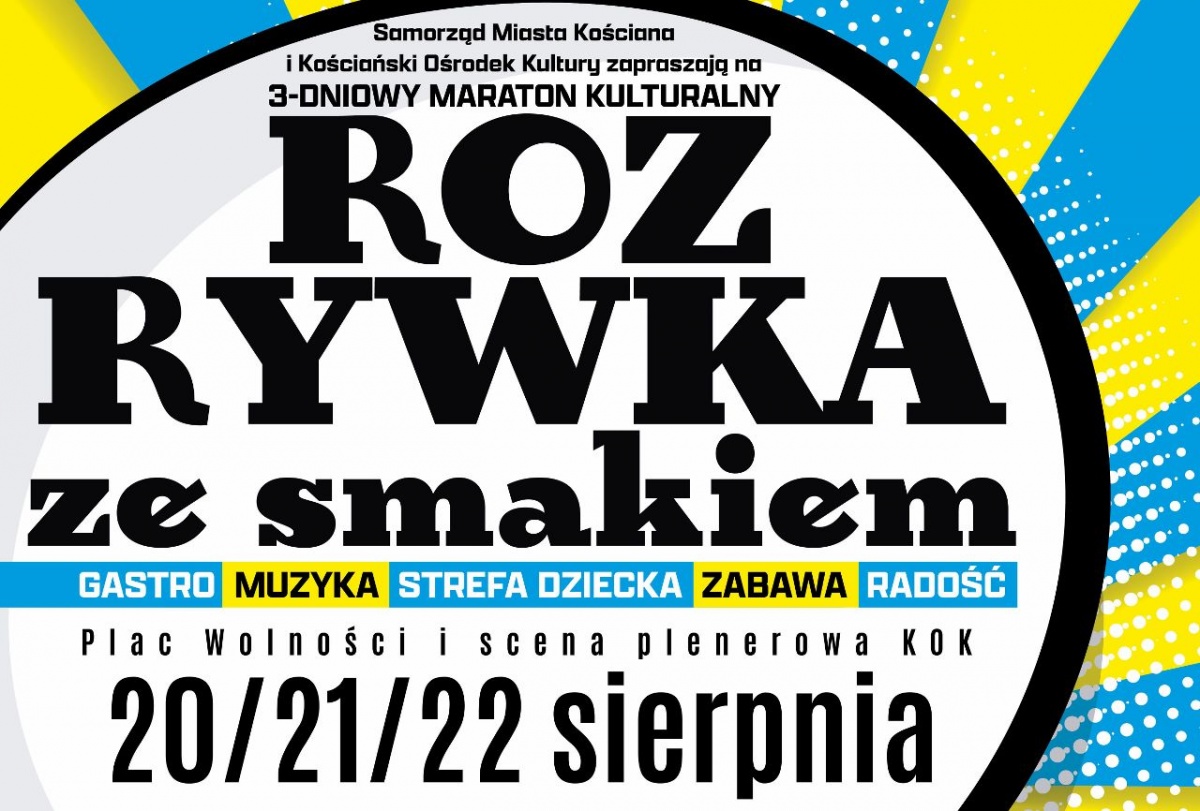 Trzydniowa impreza! Jedzenie, muzyka i zabawa!