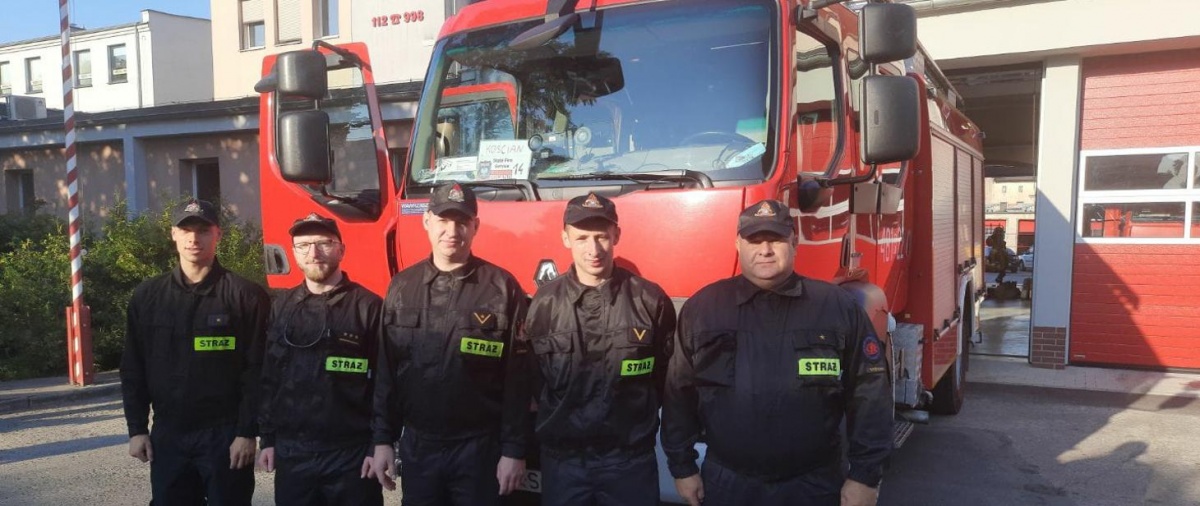 Pożary w Grecji. Pomóc jedzie 143 ratowników, także z Kościana