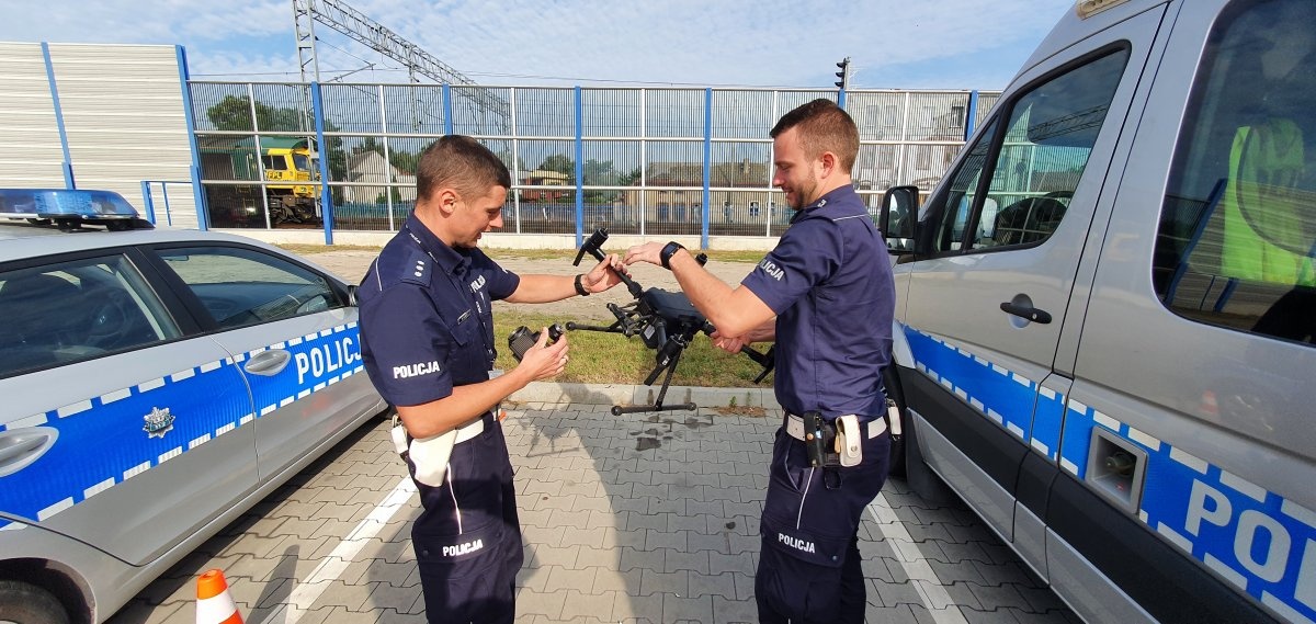 Dron w akcji. 20 wykroczeń w 4 godziny