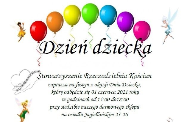 Festyn Rzeczodzielni z okazji Dnia Dziecka [ZAPOWIEDŹ]