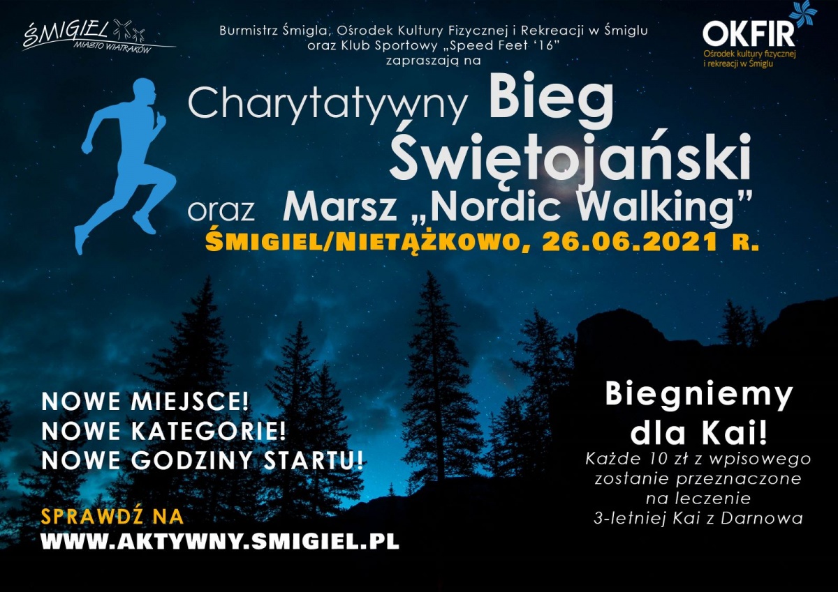 Bieg Świętojański w Śmiglu za miesiąc. Trwają zapisy!
