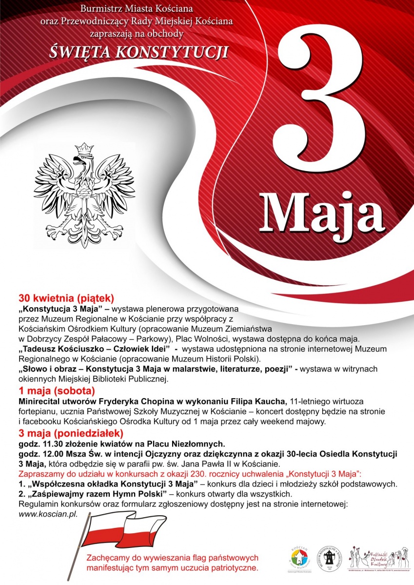 Majówka w Kościanie. Co zaplanowano?