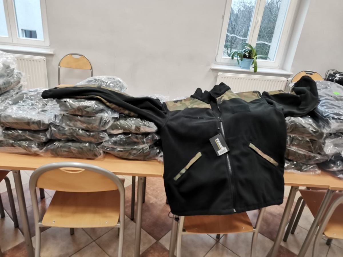 Nowe mundury dla uczniów ZSP w Nietążkowie!