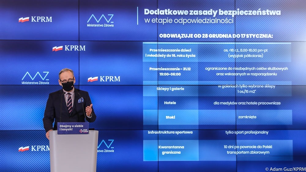 Zakaz przemieszczania się w Sylwestra! Nowe obostrzenia!