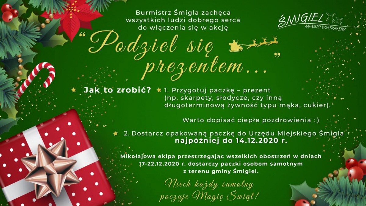 Podziel się prezentem! Świąteczna akcja w Śmiglu