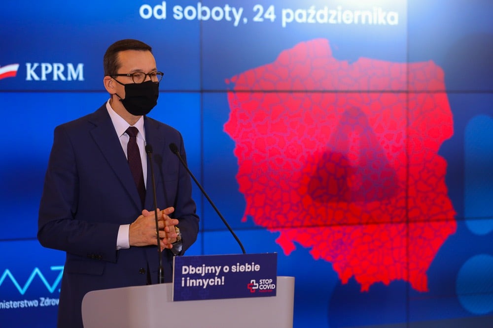 Cała Polska czerwoną strefą! Nowe obostrzenia!