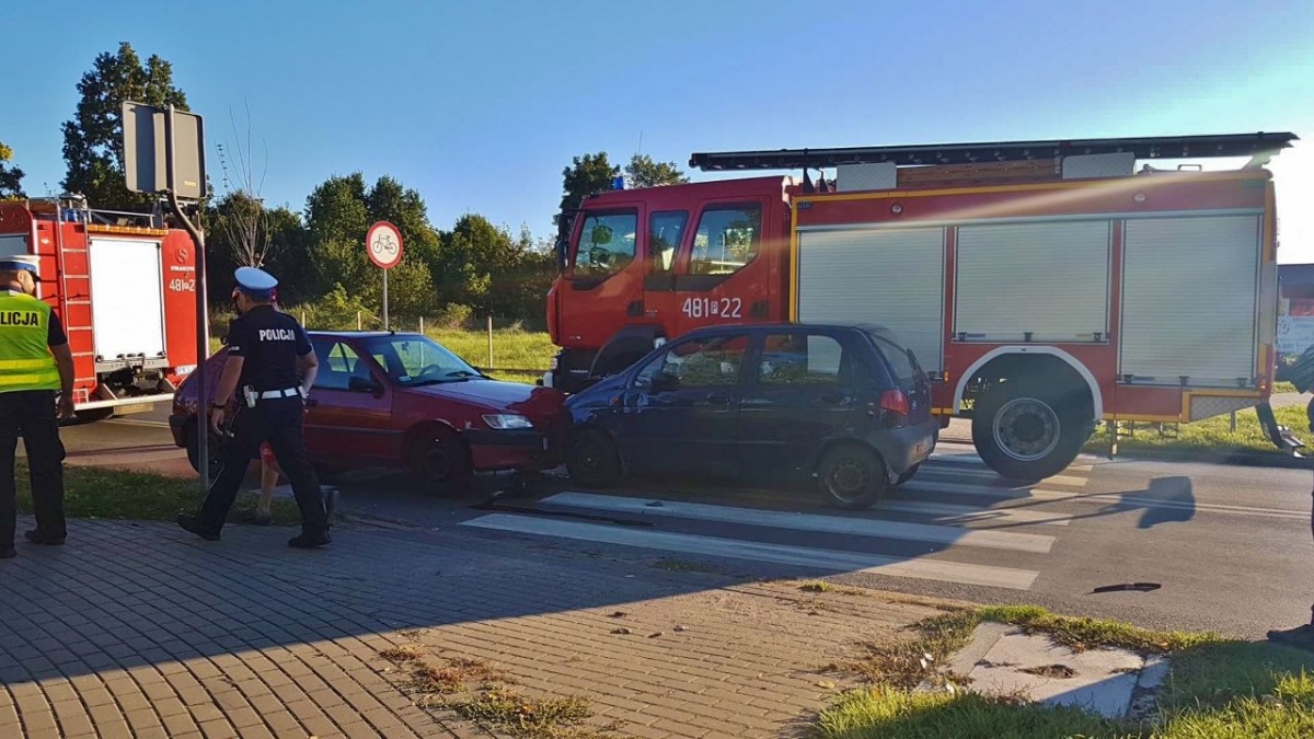 Pijany kierowca spowodował kolizję!