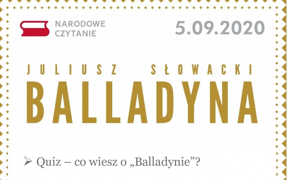 Narodowe czytanie już dziś! W Kościanie przez internet!