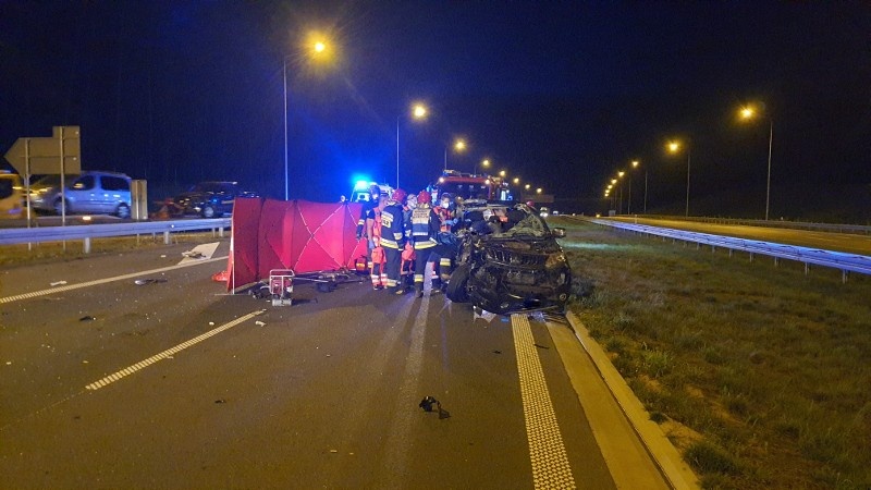 Tragiczny wypadek na S5 oczami strażaków!