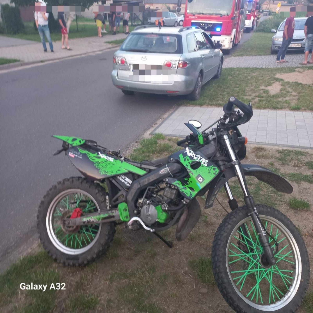 Wjechał w tył osobówki. Śmigłowcem zabrano go do szpitala