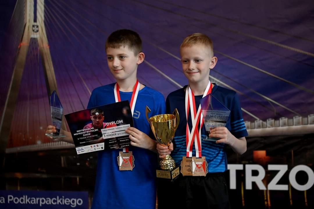 Tymoteusz Wieczorek z dwoma medalami Mistrzostw Polski Żaków!