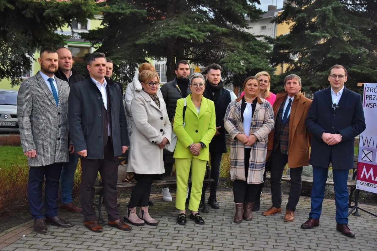 Leszek Majchrzak kandydatem na burmistrza Krzywinia.