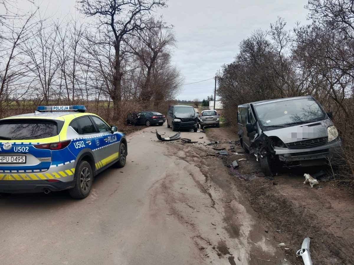 Uciekał przed policją. Z poważnymi obrażeniami trafił do szpitala.