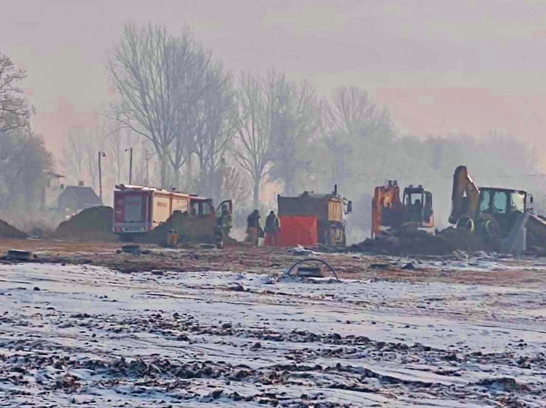 Ziemia przysypała pracownika. Tragedia w Nowym Borówku