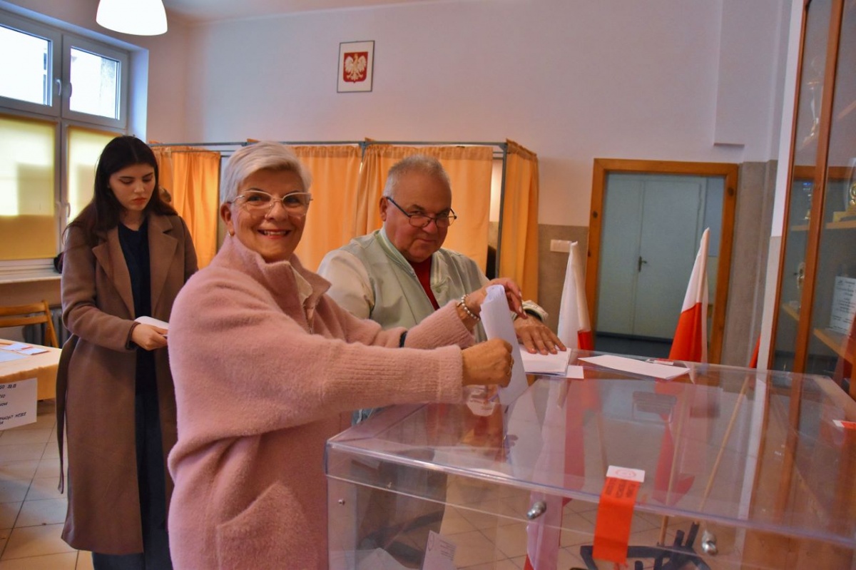 Kościaniacy głosują! Frekwencja wysoka!