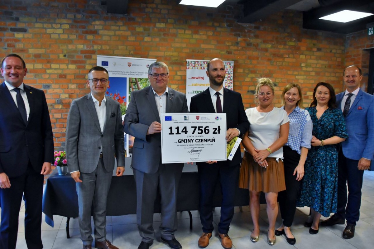 Dofinansowanie dla gminy Czempiń