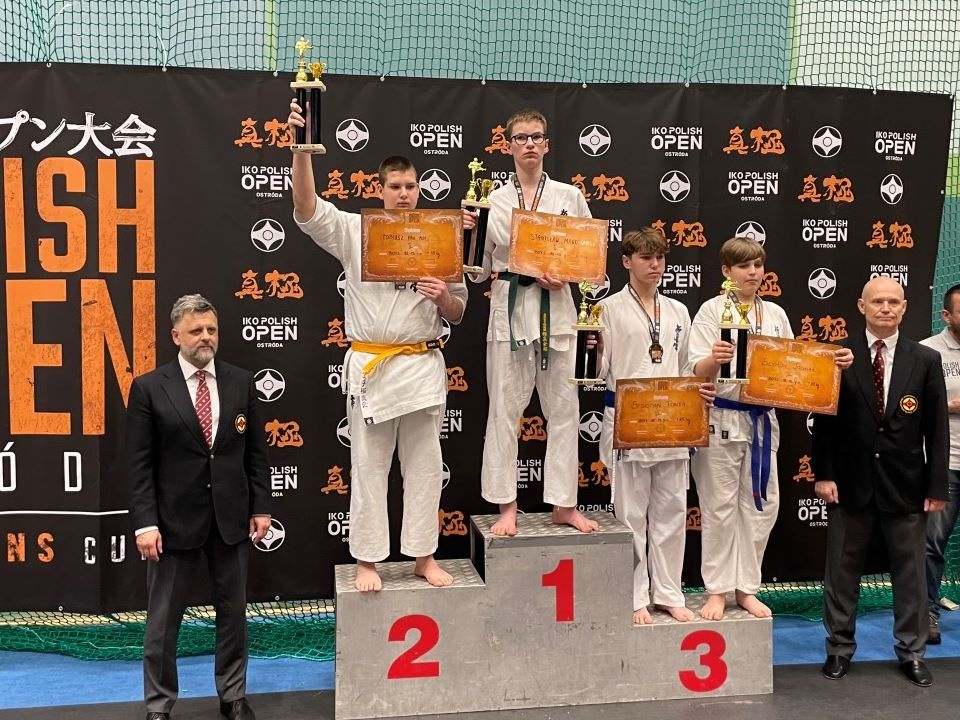 Sukces kościaniaków w międzynarodowym turnieju karate!