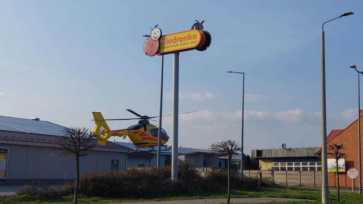 Lądował śmigłowiec LPR. Znów!