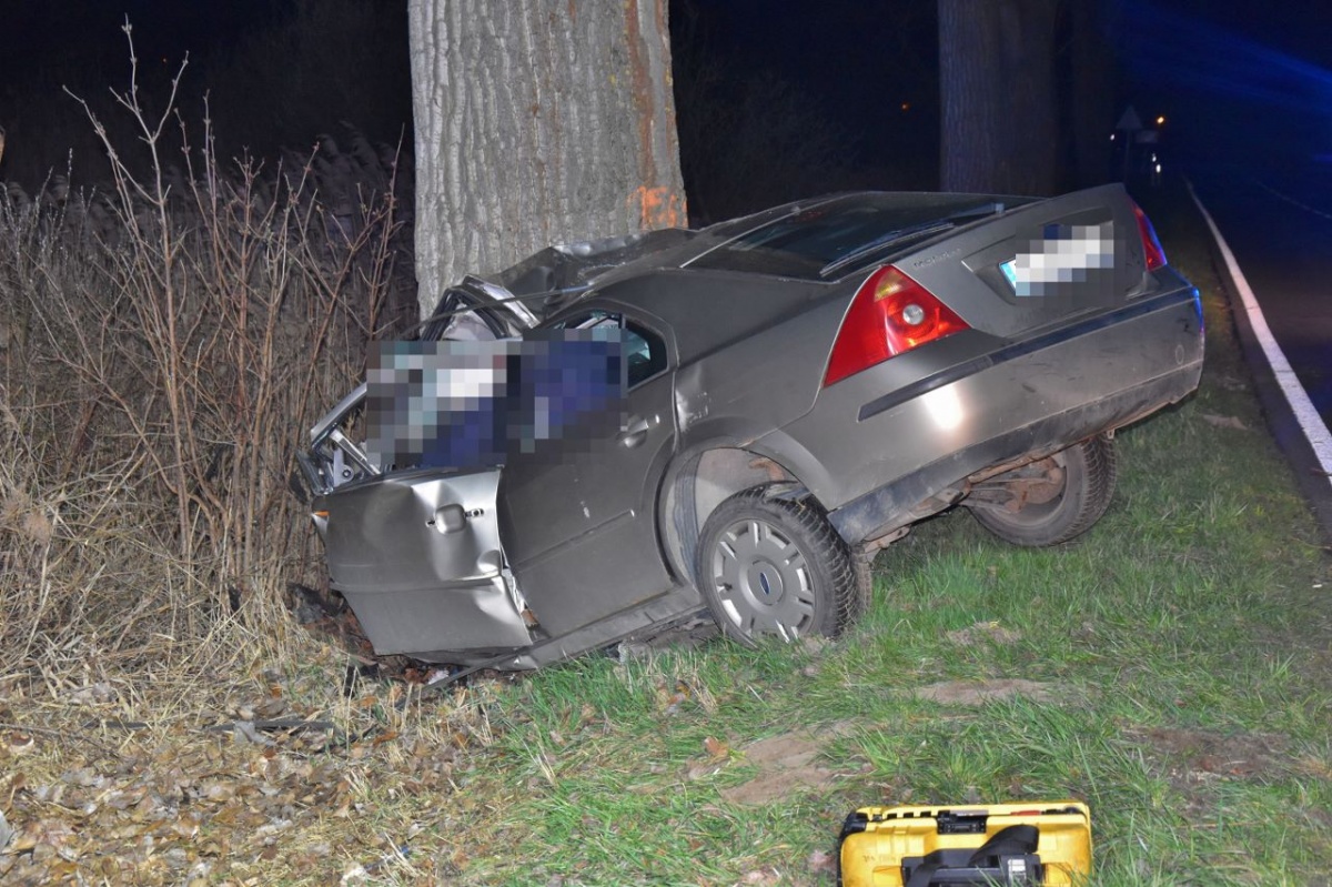 Tragiczny wypadek między Jerką i Dalewem [ZDJĘCIA]
