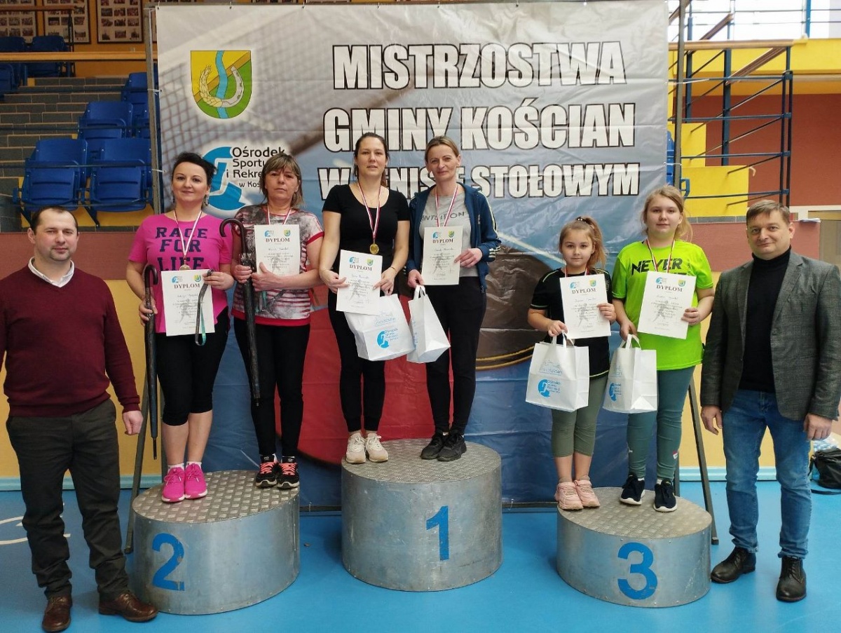 Mistrzostwa Gminy Kościan w Tenisie Stołowym [ZDJĘCIA]