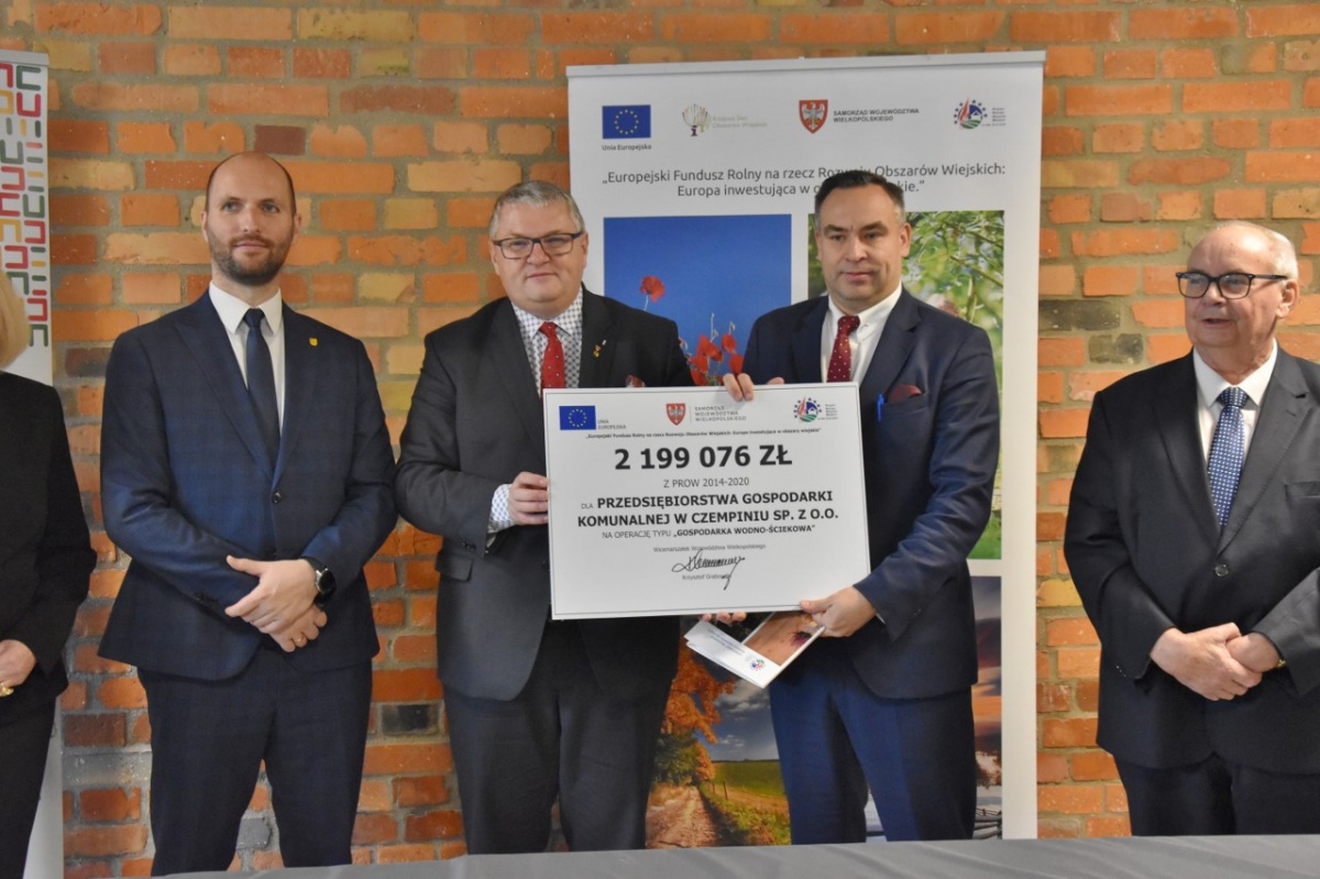 Dofinansowanie na zadania kanalizacyjne w Czempiniu!