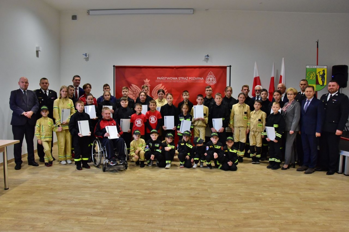Promesy dla Młodzieżowych Drużyn Pożarniczych [ZDJĘCIA]