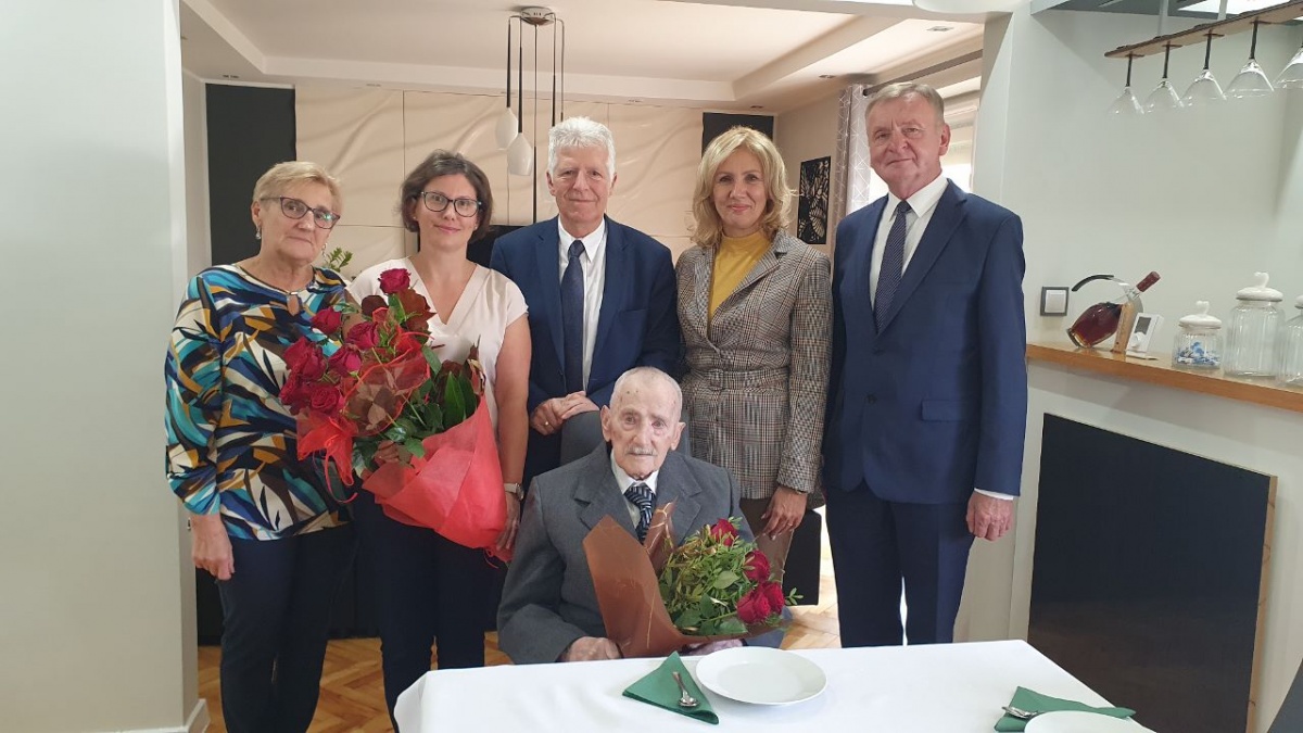 Setne urodziny Stanisława Górnego ze Spławia [ZDJĘCIA]