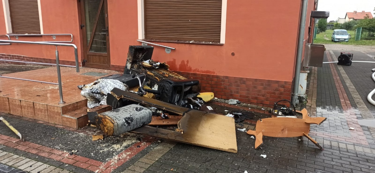 Pożar mieszkania przy ul. Poznańskiej w Kościanie