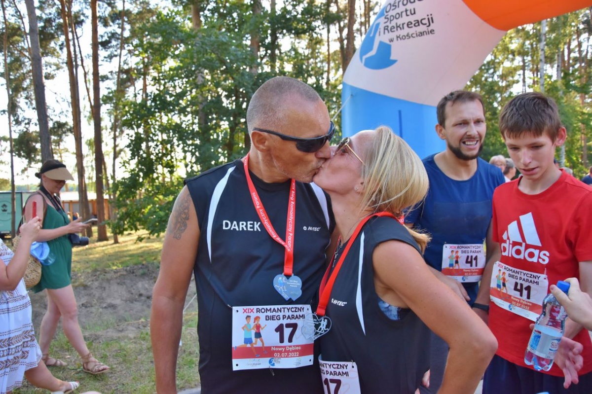 Bieg Romantyczny Parami w Nowym Dębcu [ZDJĘCIA]