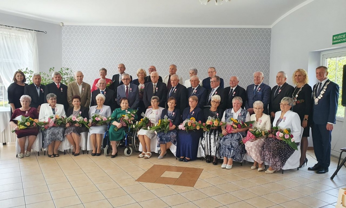 Medale za Długoletnie Pożycie dla par z gminy Śmigiel