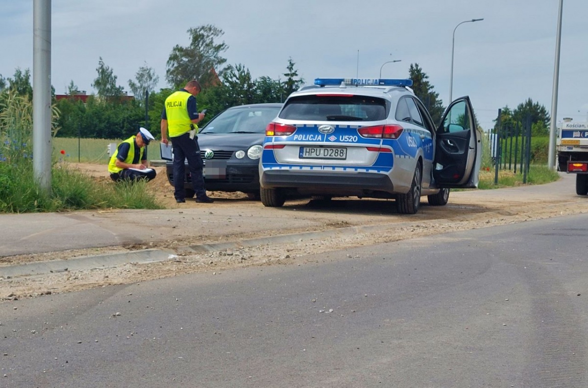 Pościg za kierowcą volkswagena [ZDJĘCIA]